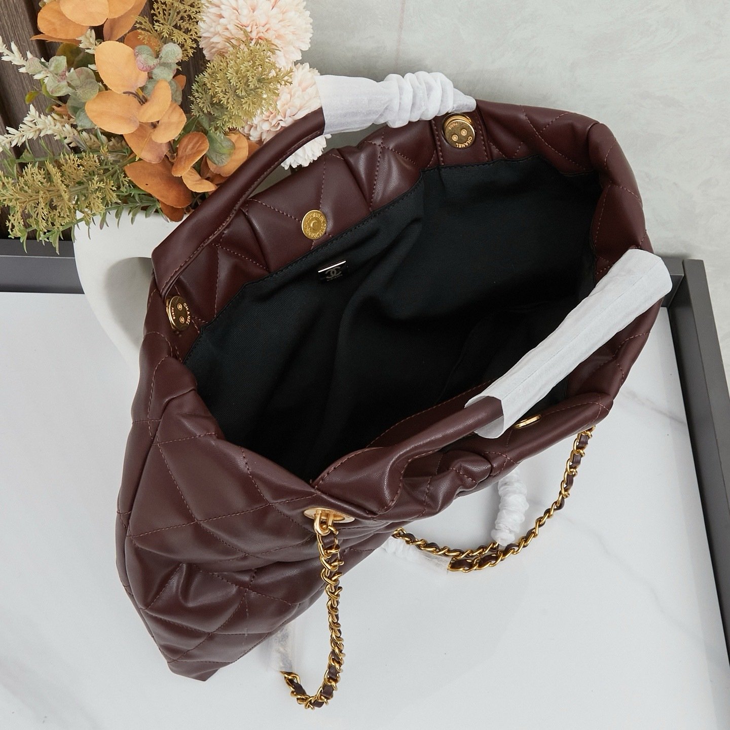 Chanel x27 Large Top Handle Bag 001370