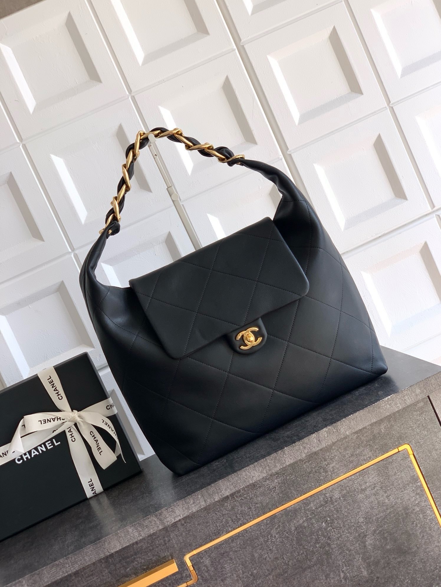 Chanel X47 X9cm OHANEL Bag 0011090