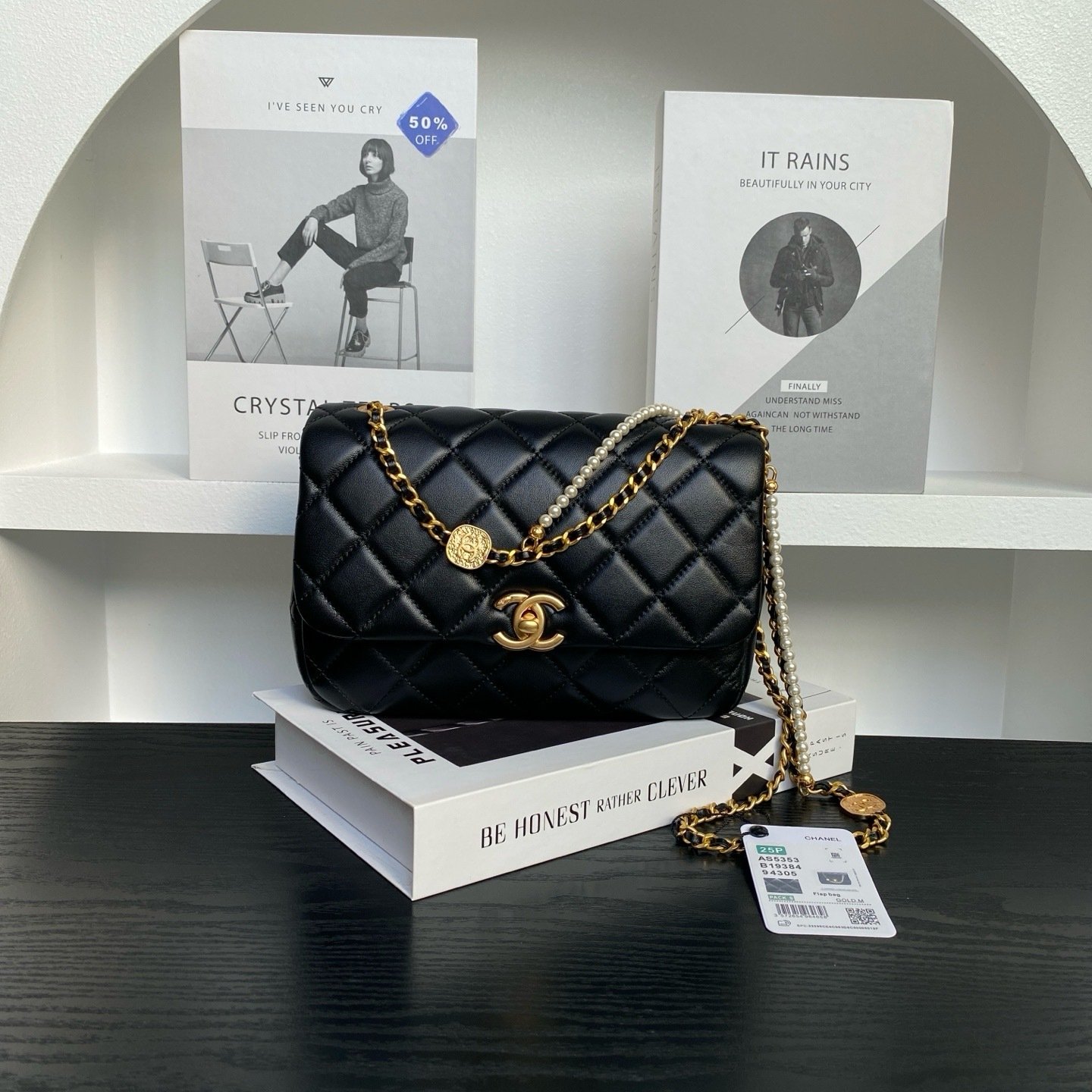 Chanel Chane1 AP5603 logo Mini Gold Bag 0011030