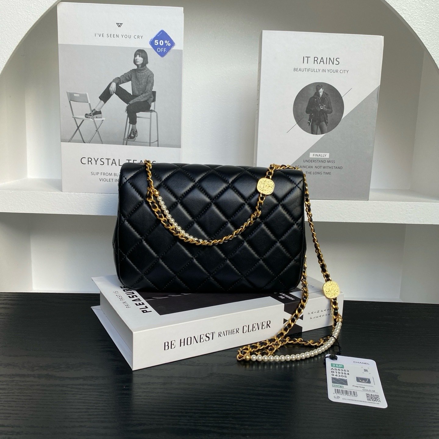 Chanel Chane1 AP5603 logo Mini Gold Bag 0011030