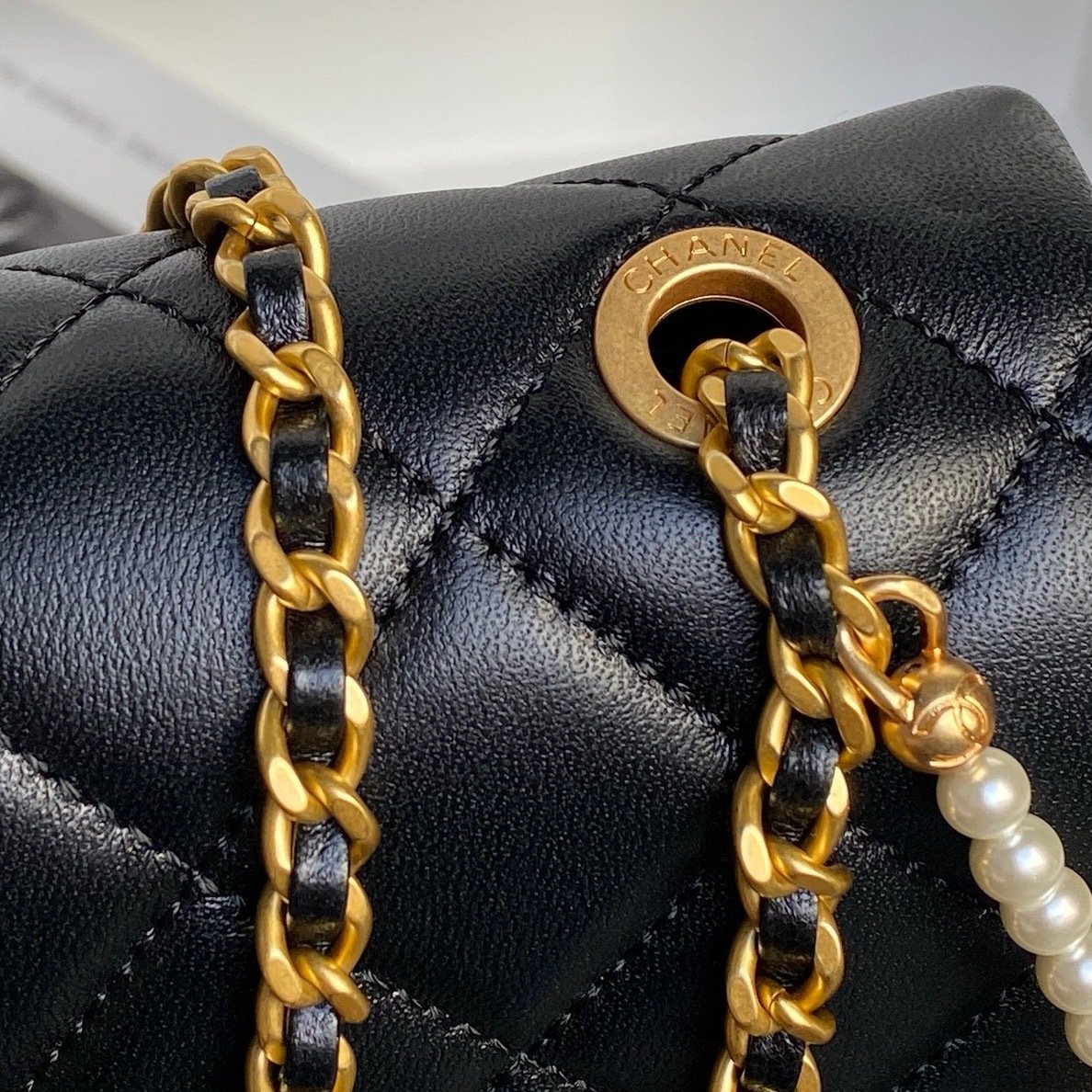 Chanel Chane1 AP5603 logo Mini Gold Bag 0011030