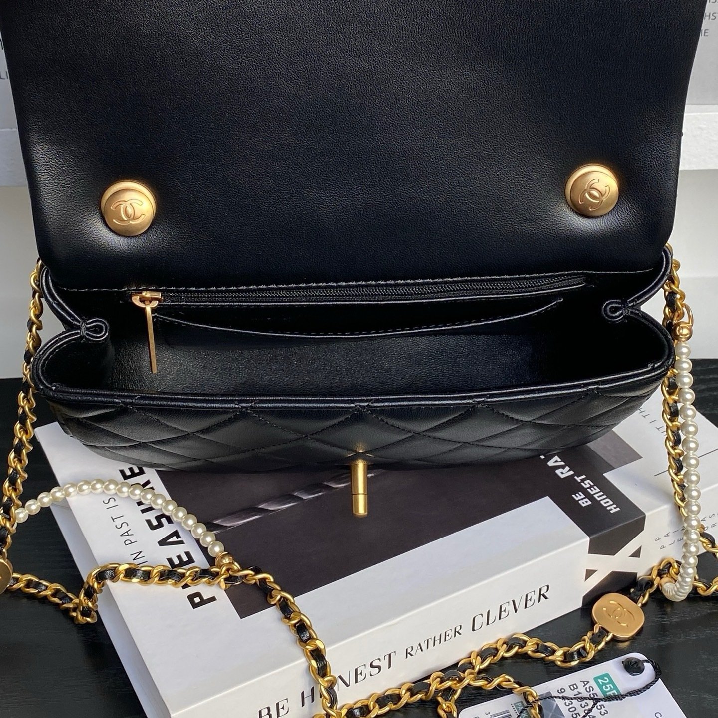 Chanel Chane1 AP5603 logo Mini Gold Bag 0011030