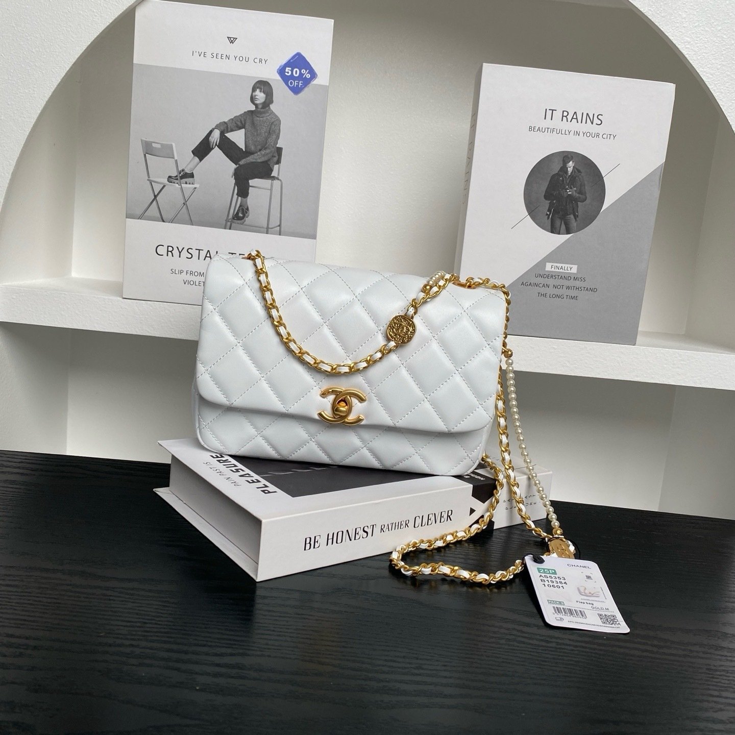 Chanel Chane1 AP5603 logo Mini Gold Bag 0011030