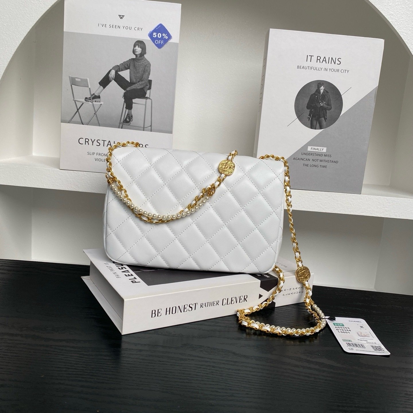 Chanel Chane1 AP5603 logo Mini Gold Bag 0011030