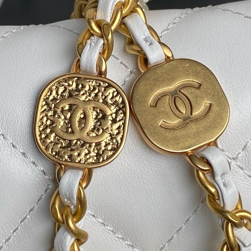 Chanel Chane1 AP5603 logo Mini Gold Bag 0011030