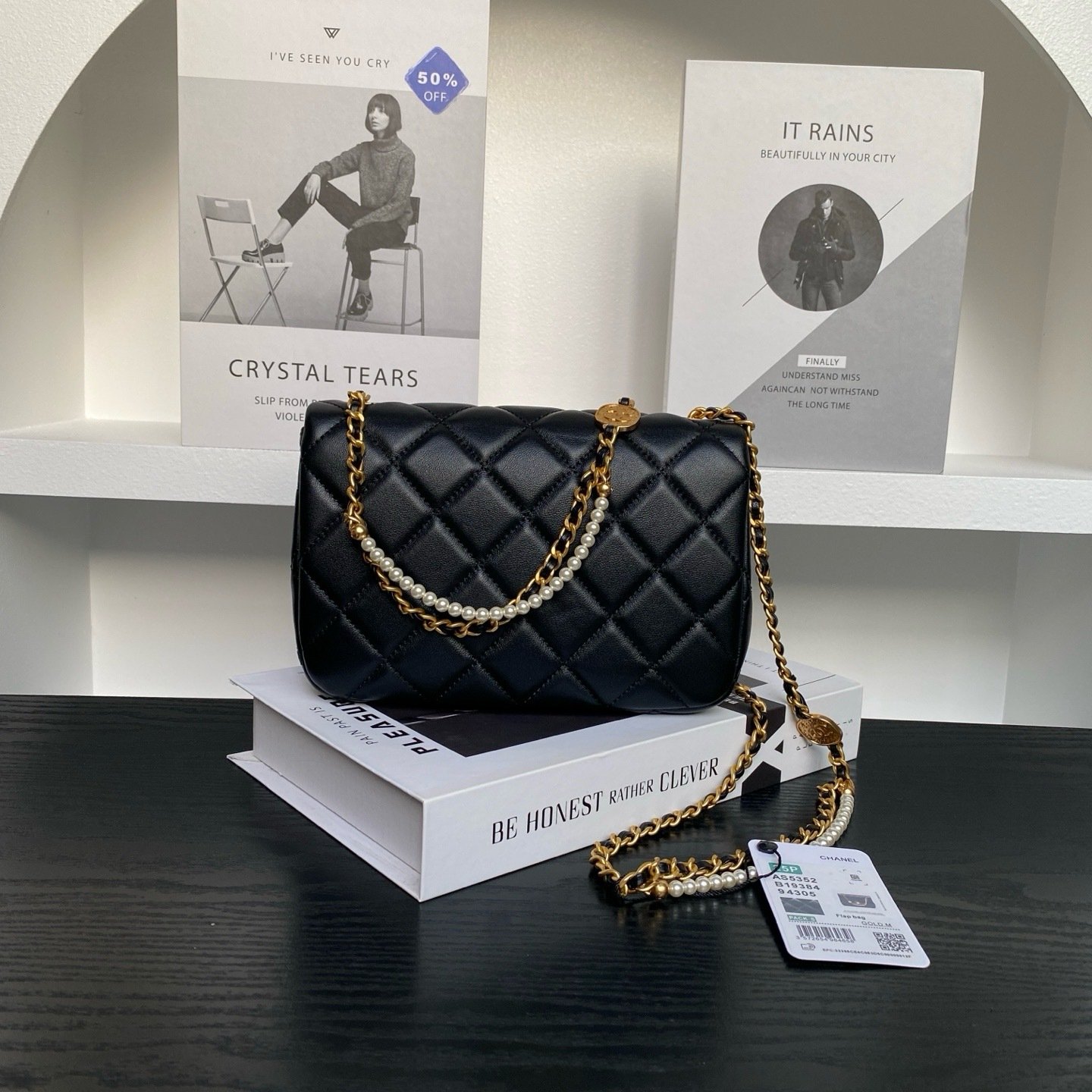 Chanel Chane1 AP5602 logo Mini Gold Bag 0011010