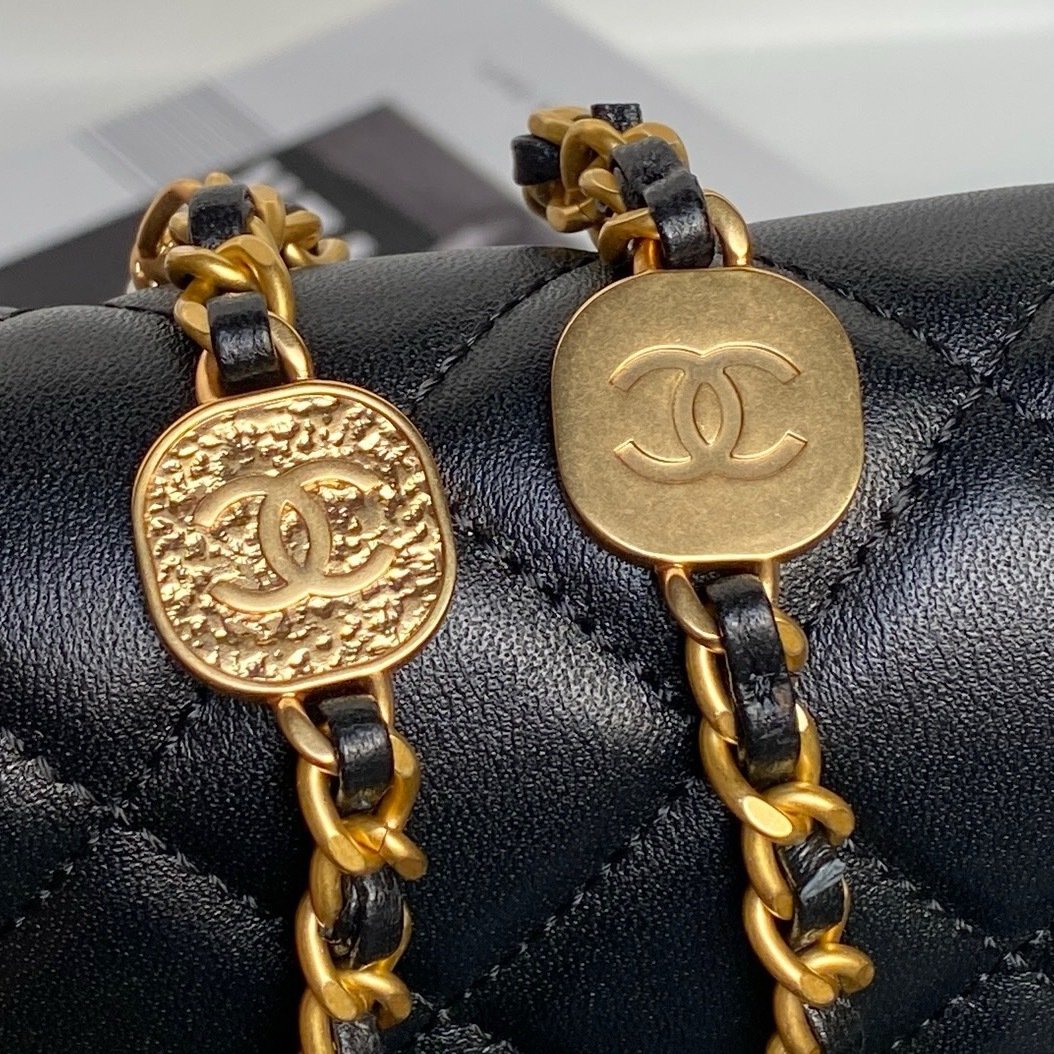 Chanel Chane1 AP5602 logo Mini Gold Bag 0011010