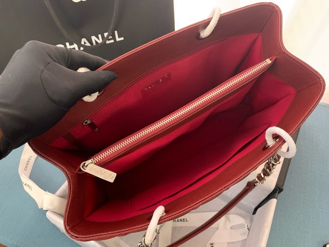 Chanel X33X13CM Silver Shopping Bag 50995