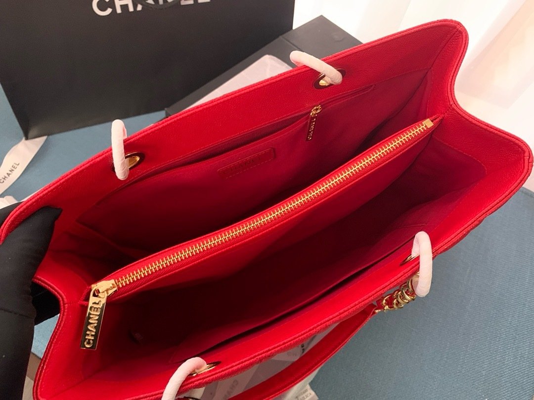 Chanel X33X13CM Silver Shopping Bag 50995