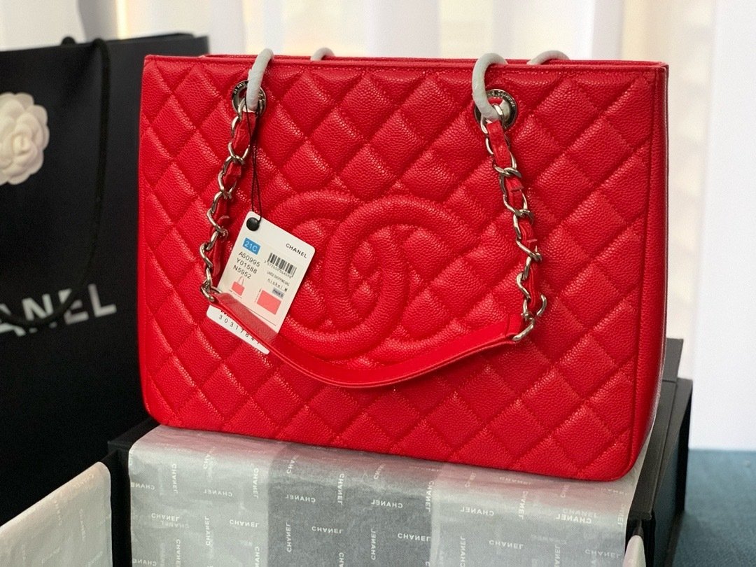 Chanel X33X13CM Silver Shopping Bag 50995