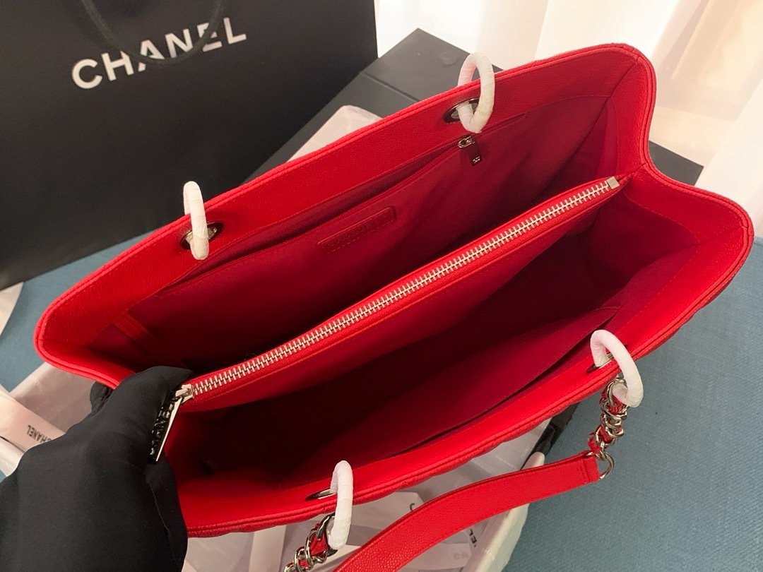 Chanel X33X13CM Silver Shopping Bag 50995