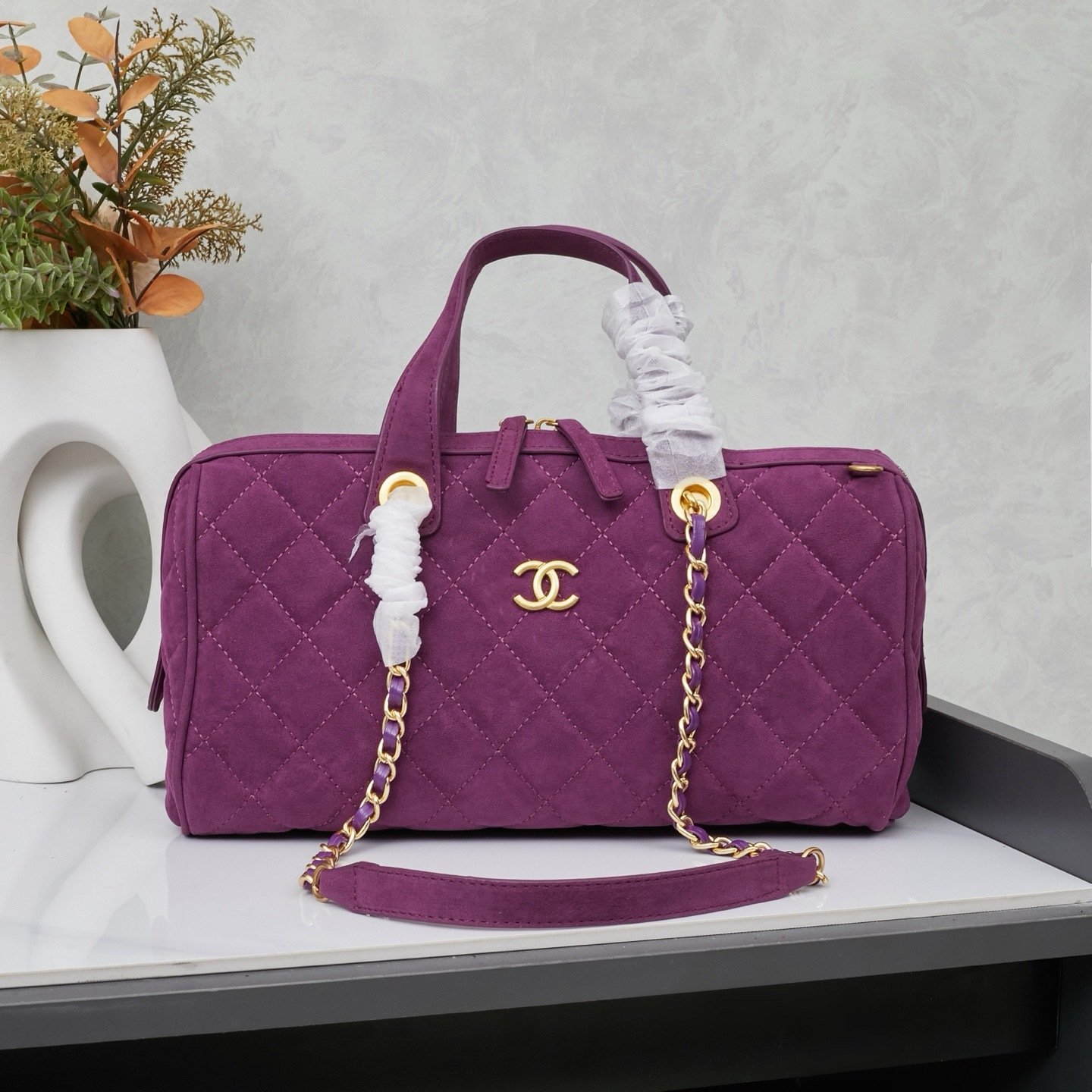 Chanel Bowling x17x13 x20x8 Large New Season-7 001330