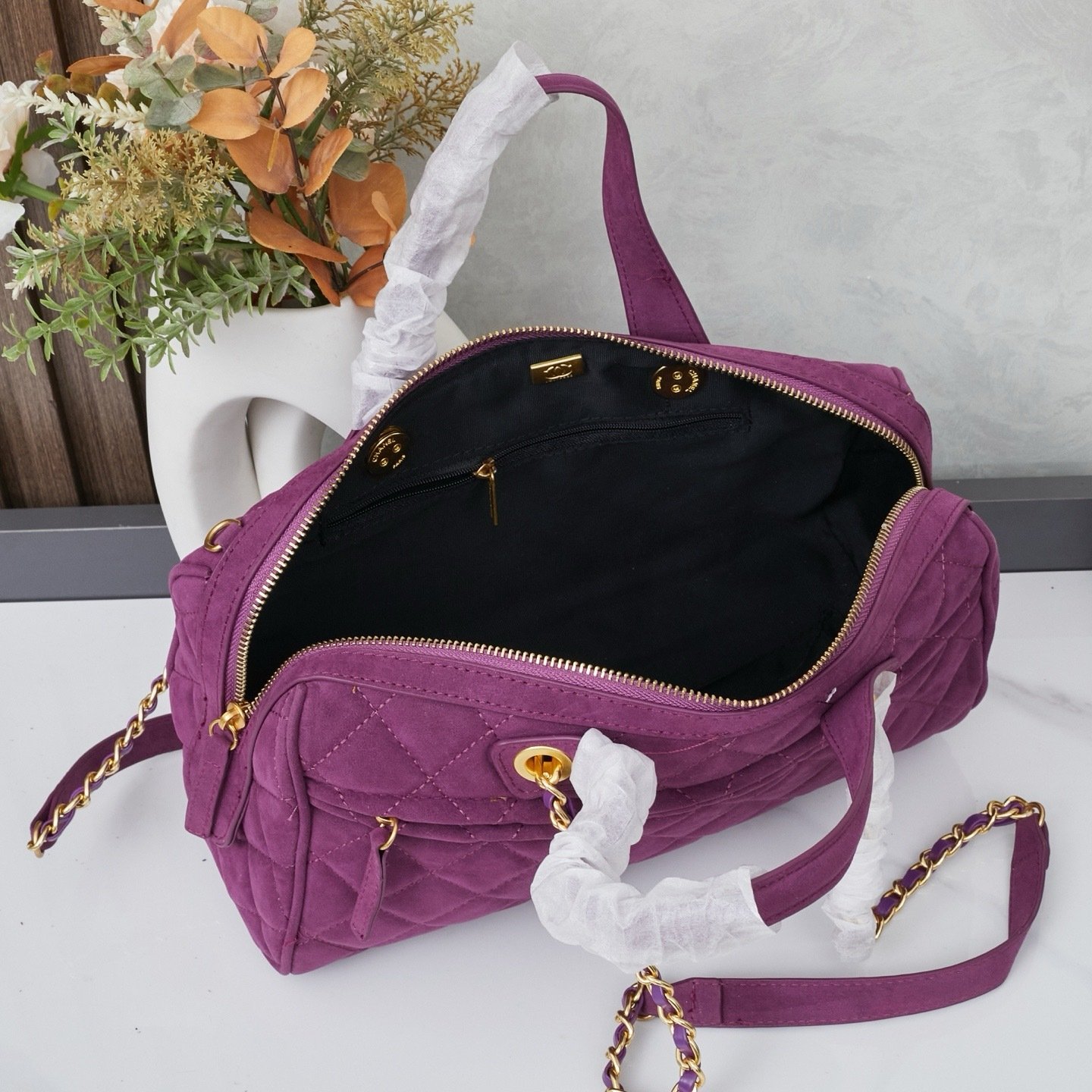 Chanel Bowling x17x13 x20x8 Large New Season-7 001330