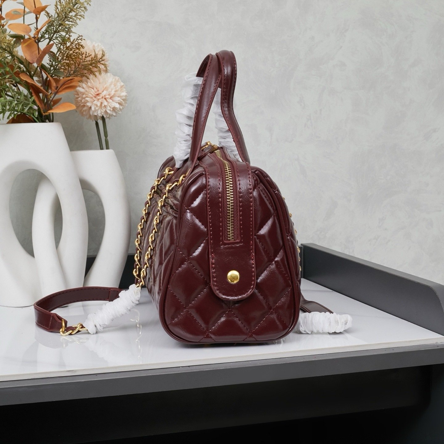 Chanel Bowling x17x13 x20x8 Large New Season-6 001330