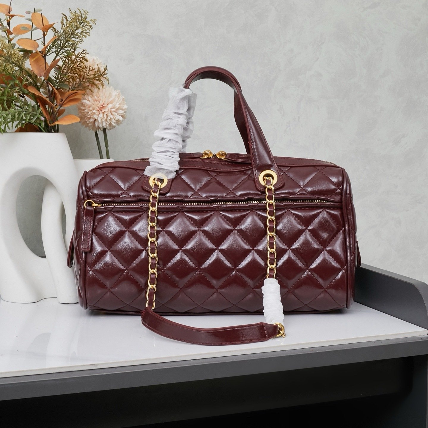 Chanel Bowling x17x13 x20x8 Large New Season-6 001330