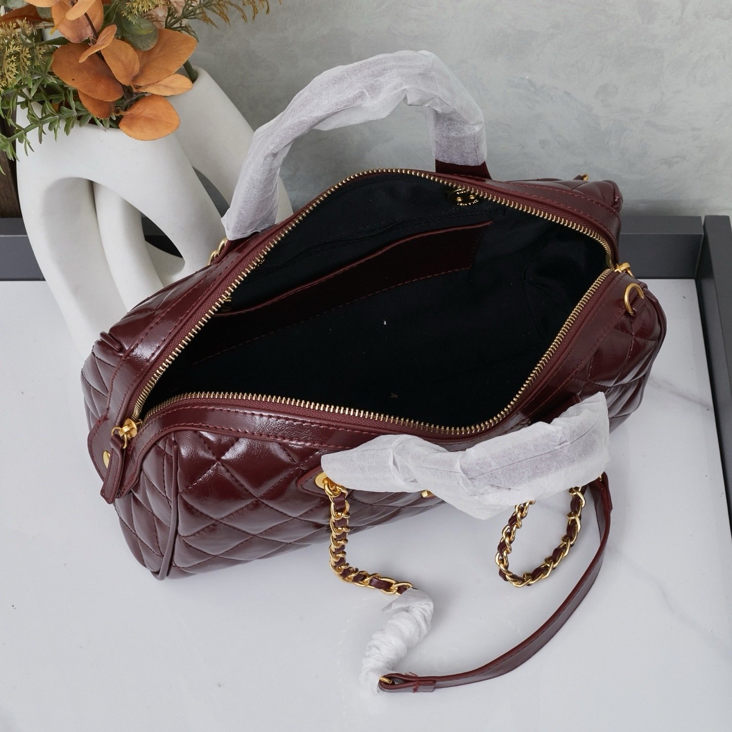 Chanel Bowling x17x13 x20x8 Large New Season-6 001330
