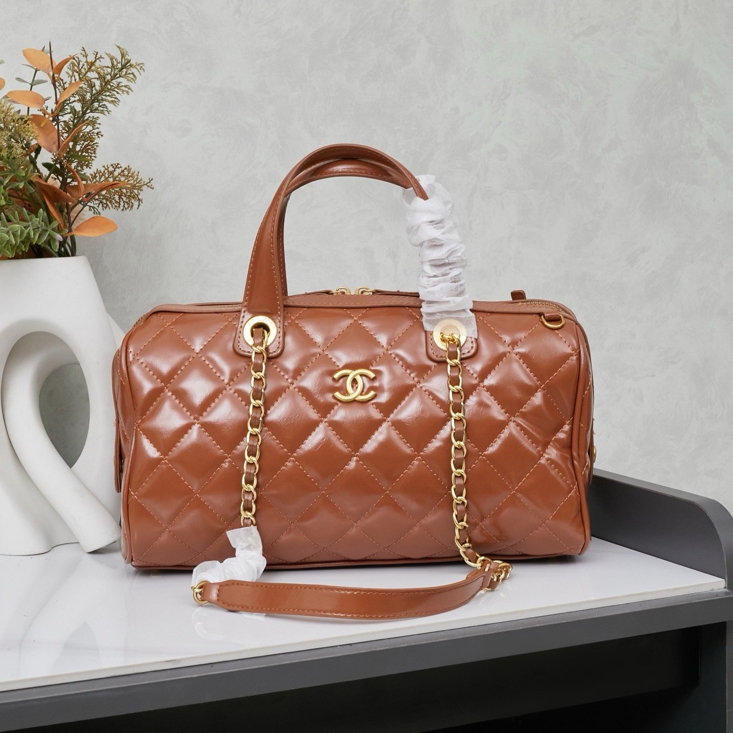 Chanel Bowling x17x13 x20x8 Large New Season-5 001330
