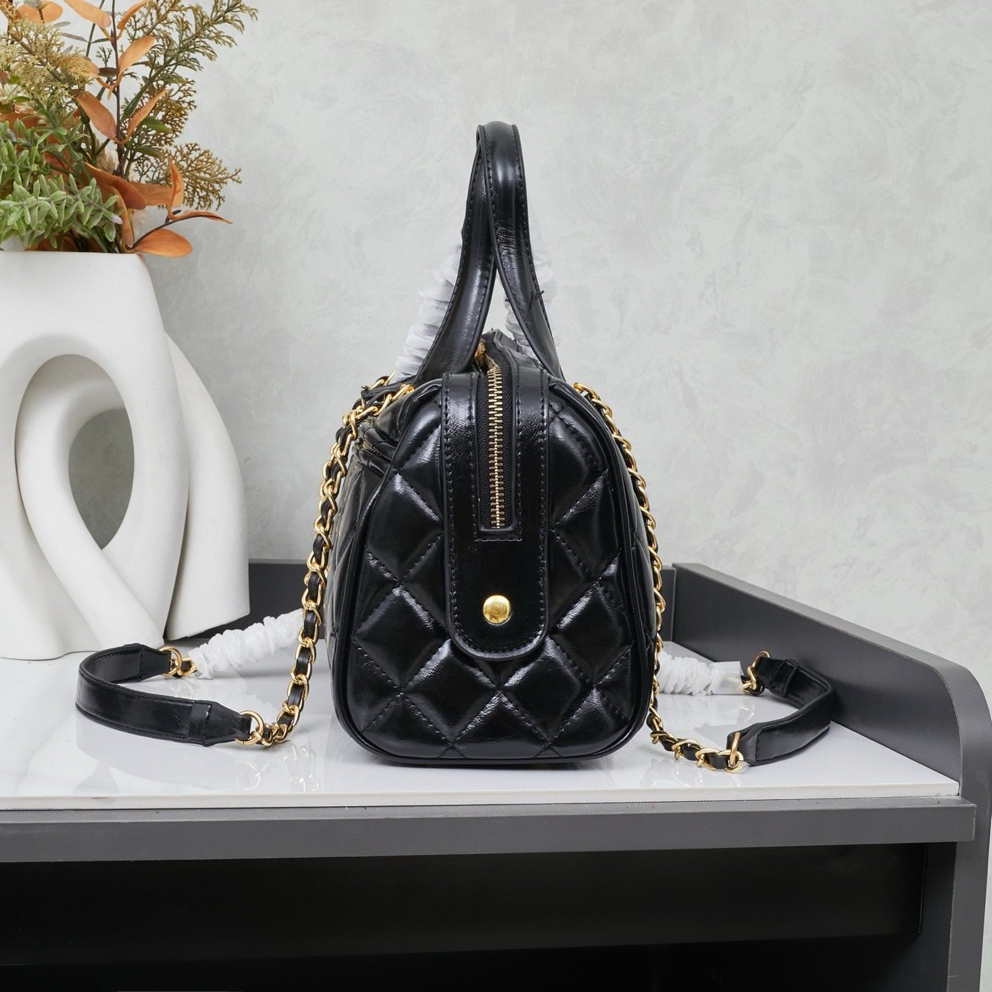 Chanel Bowling x17x13 x20x8 Large New Season-4 001330