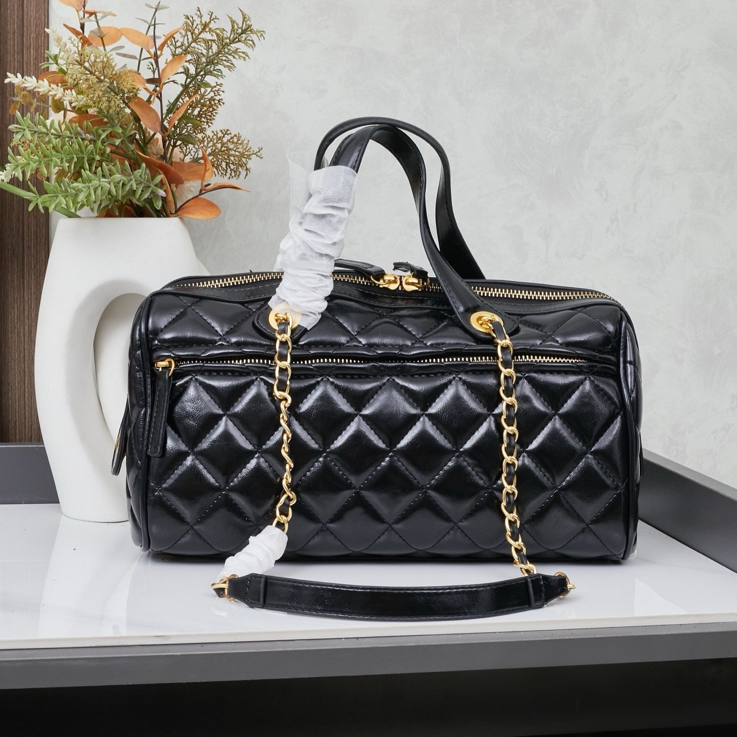 Chanel Bowling x17x13 x20x8 Large New Season-4 001330