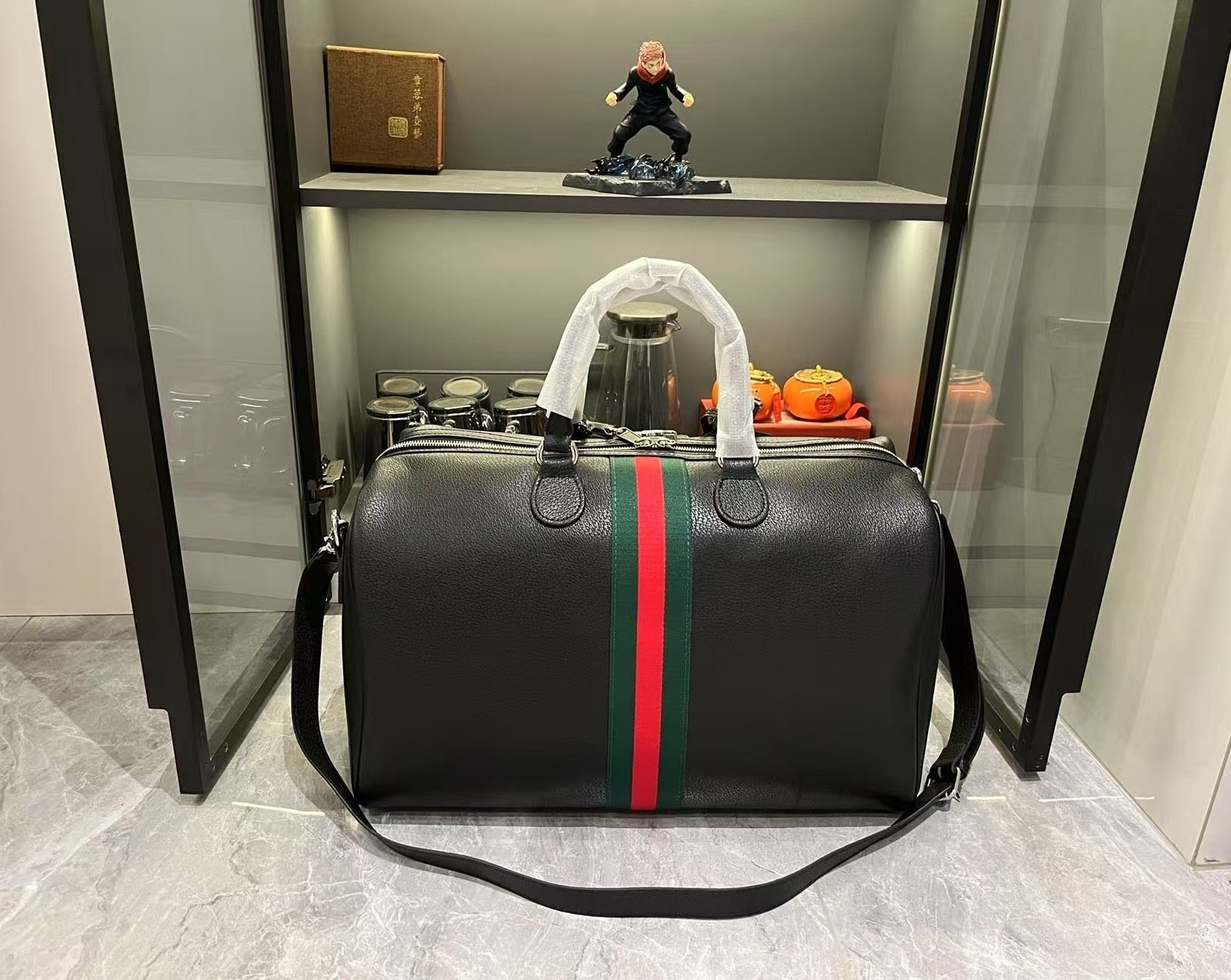 Gucci GG Savoy Green Travel Bag-8 834460
