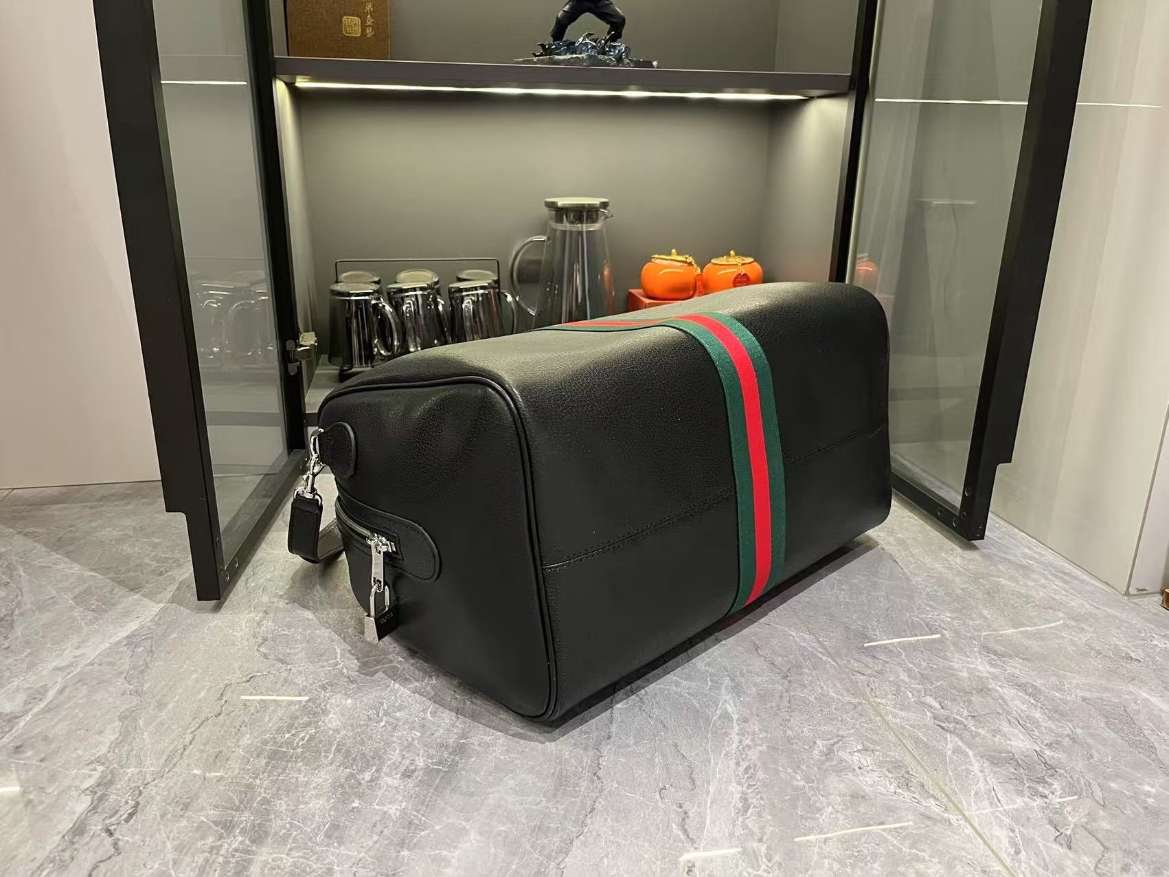 Gucci GG Savoy Green Travel Bag-8 834460