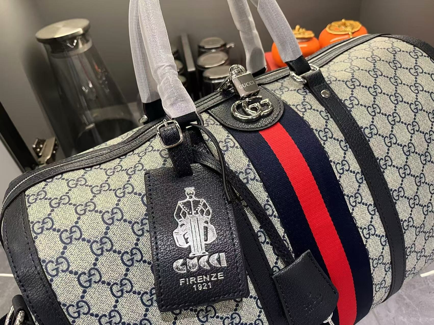 Gucci Gucc1 Savoy Small SmallTravel Bag 724642