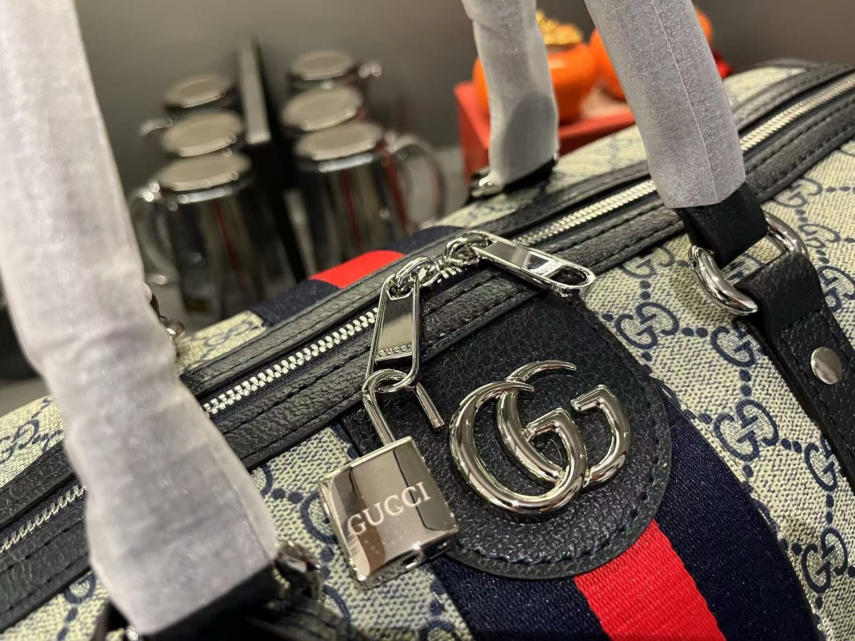 Gucci Gucc1 Savoy Small SmallTravel Bag 724642