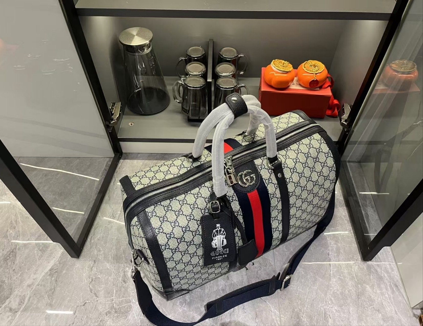 Gucci Gucc1 Savoy Small SmallTravel Bag 724642