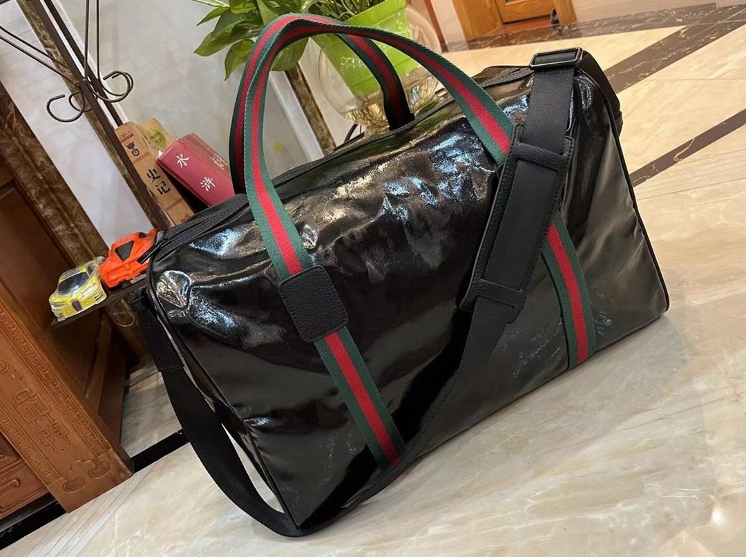Gucci Canvas GG Supreme Travel Bag-6 758664