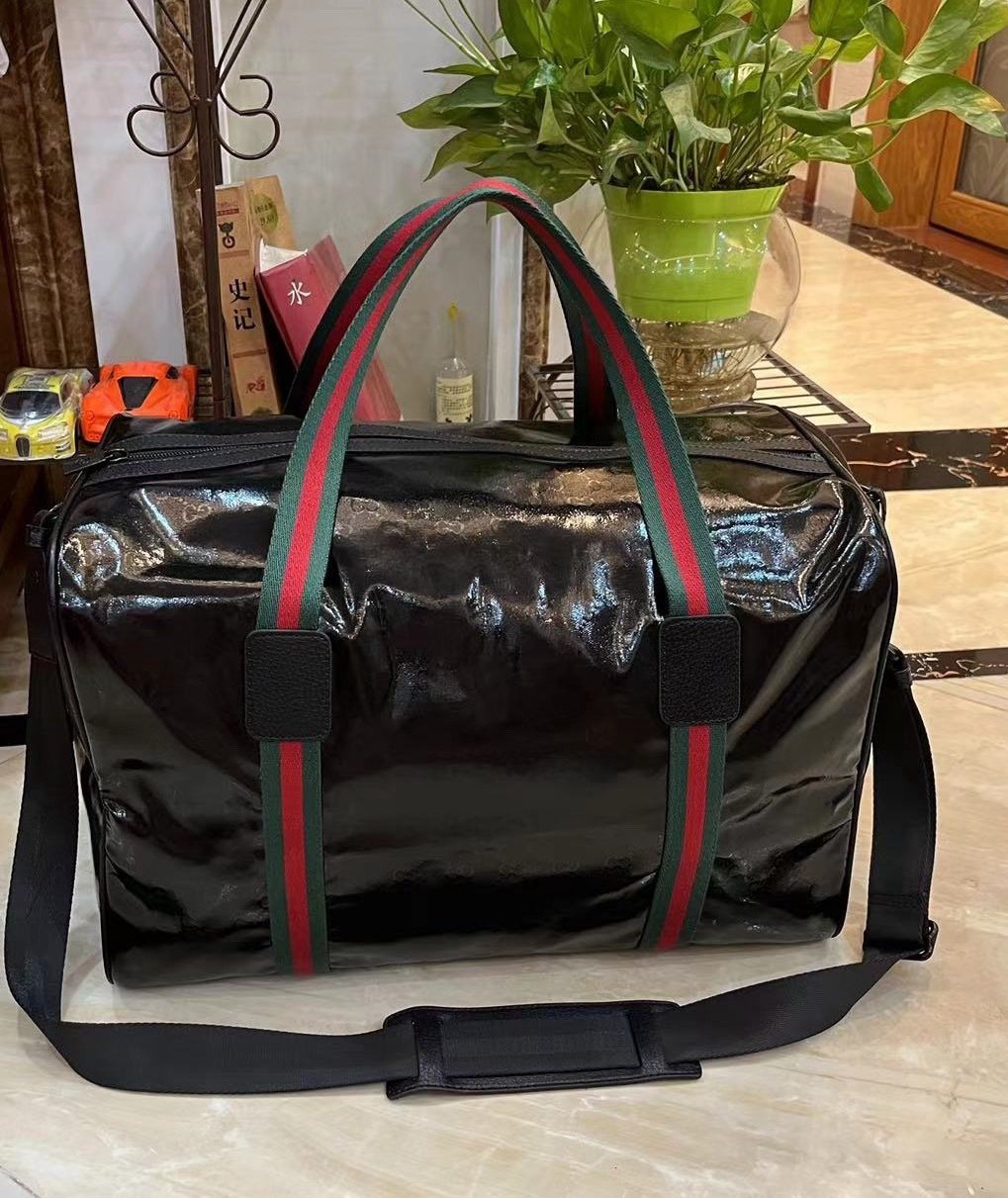 Gucci Canvas GG Supreme Travel Bag-6 758664