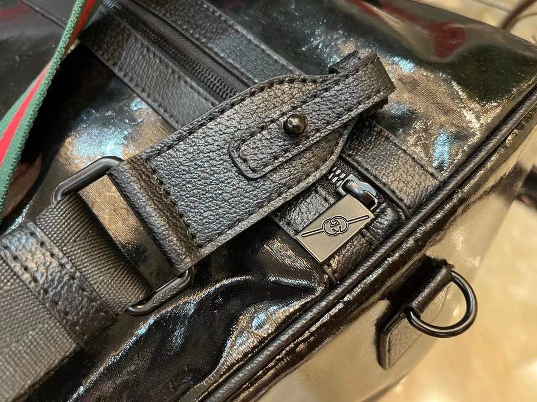 Gucci Canvas GG Supreme Travel Bag-6 758664