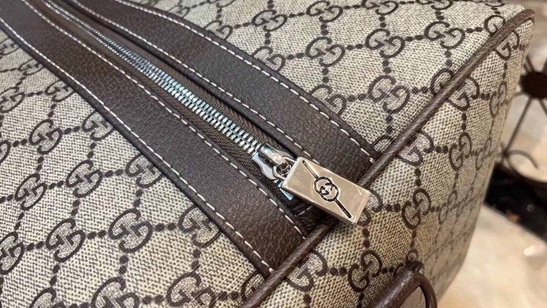Gucci Canvas GG Supreme Travel Bag-5 758664