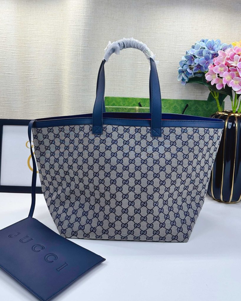 Gucci Totissima Sabato De Medium Blue MediumTote Bag-1 788203