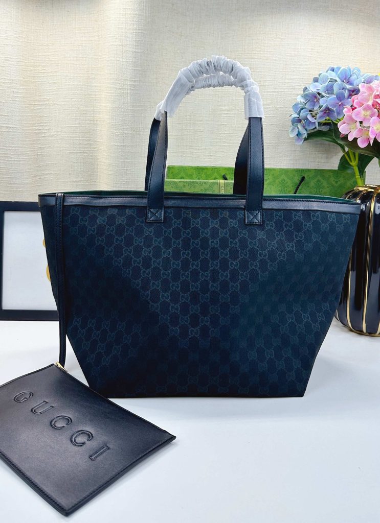 Gucci Totissima Sabato De Medium Blue MediumTote Bag 788203
