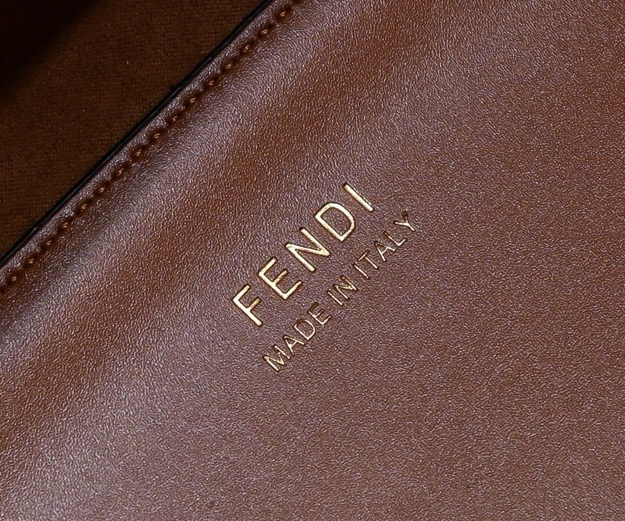 Fendi Vintage TOTE LOGO x35x21cm Large Tote Bag 001410