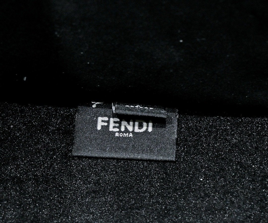 Fendi Vintage TOTE LOGO x35x21cm Large Tote Bag 001410