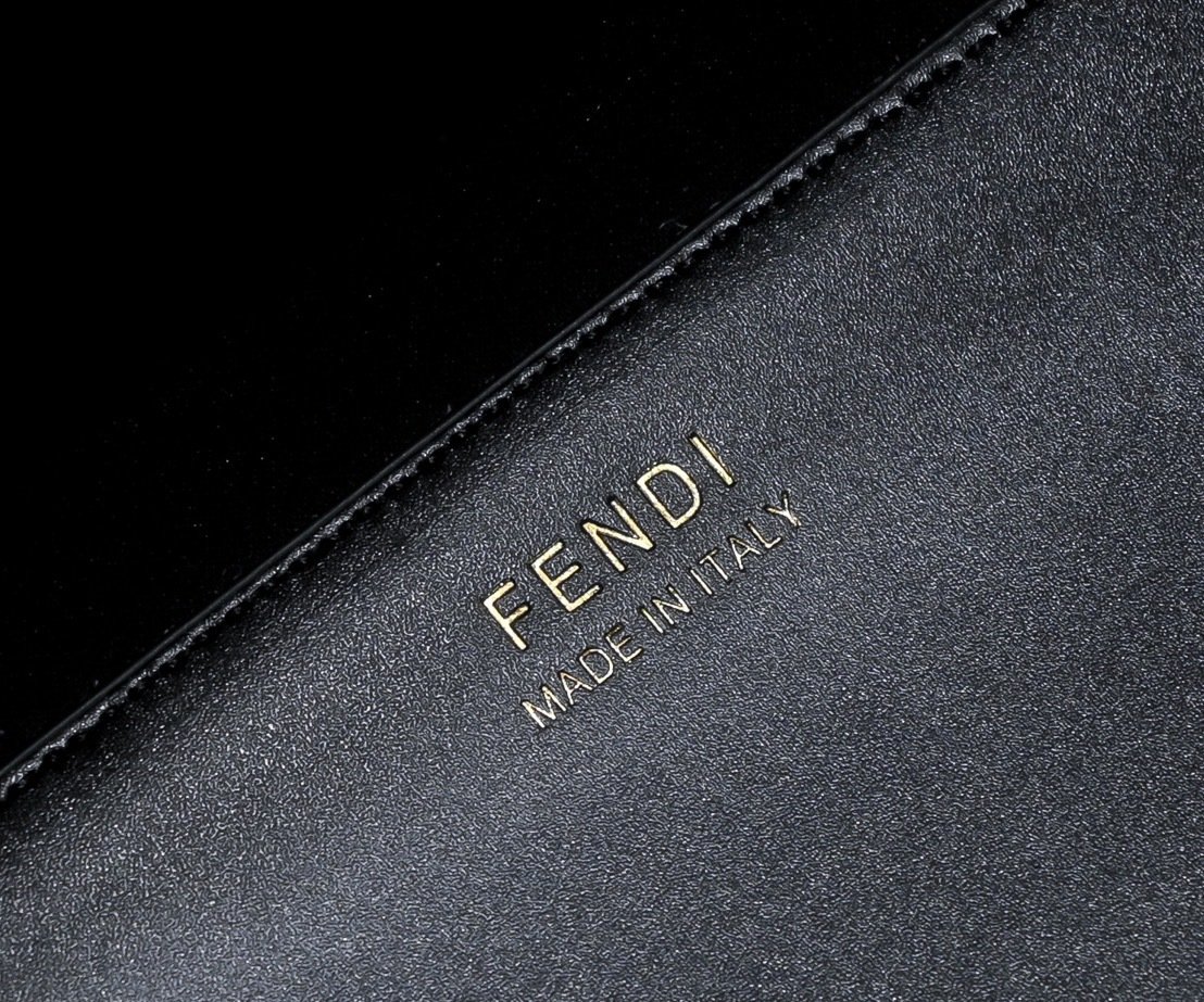 Fendi Vintage TOTE LOGO x35x21cm Large Tote Bag 001410