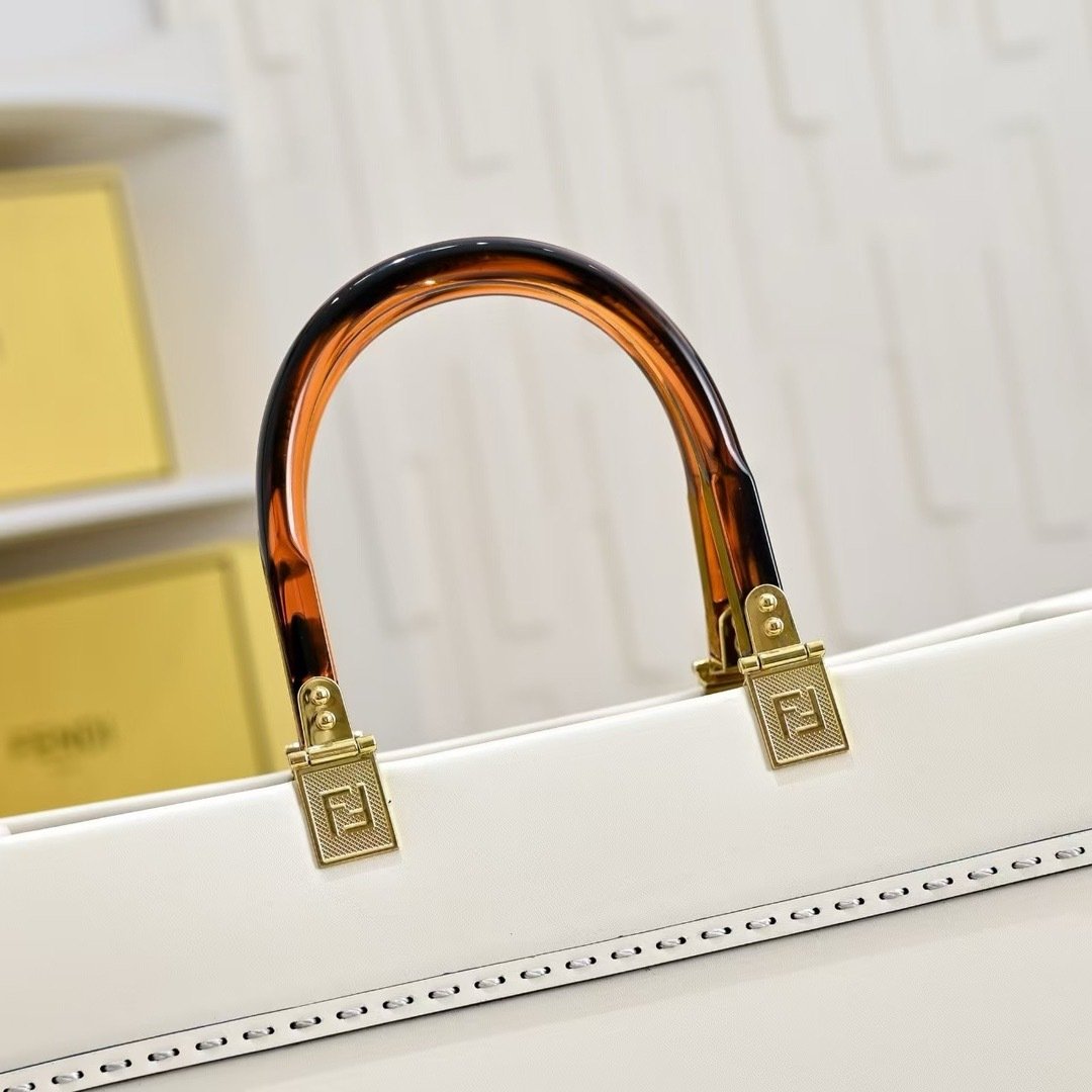 Fendi Vintage TOTE LOGO x17x31cm Small Tote Bag 001380