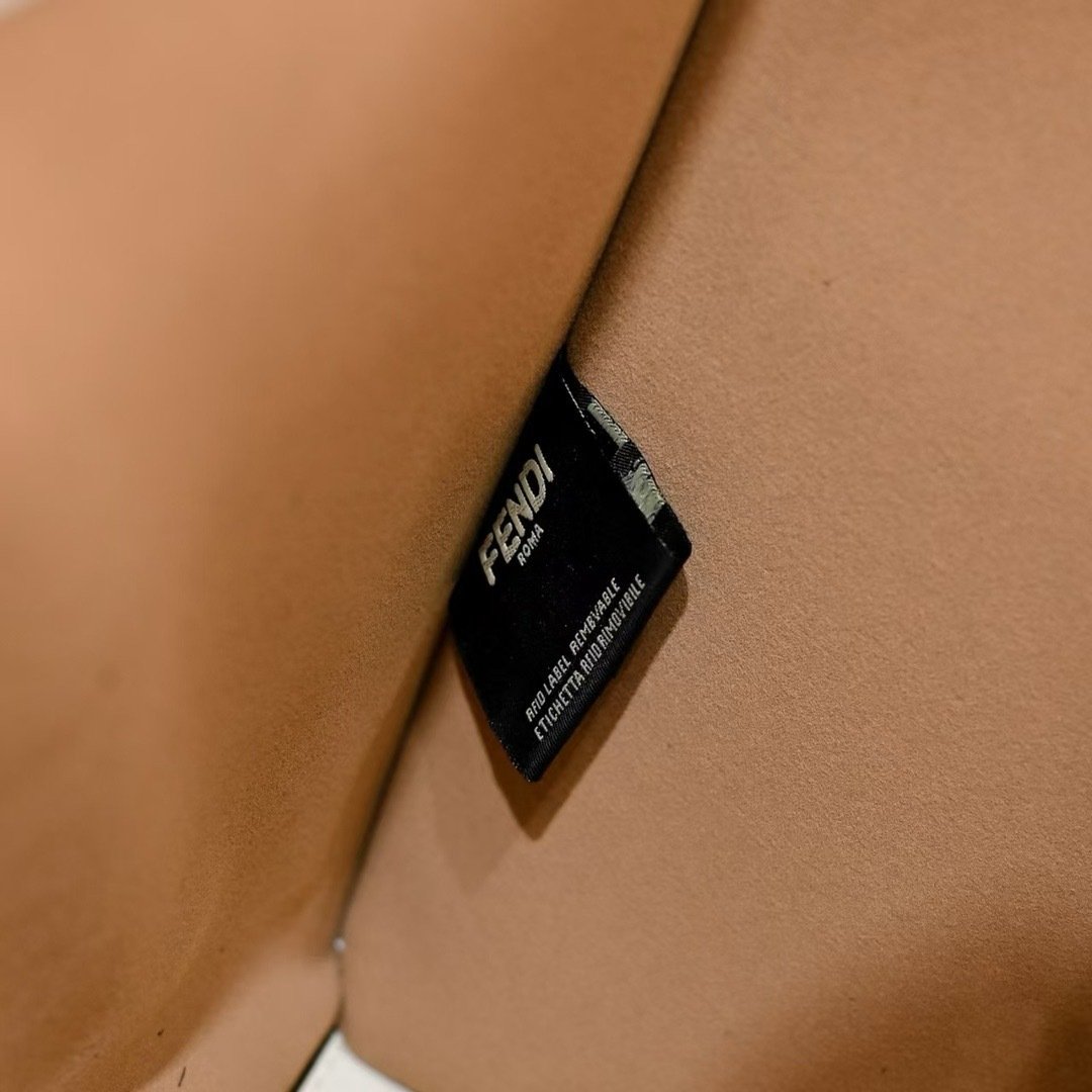 Fendi Vintage TOTE LOGO x17x31cm Small Tote Bag 001380