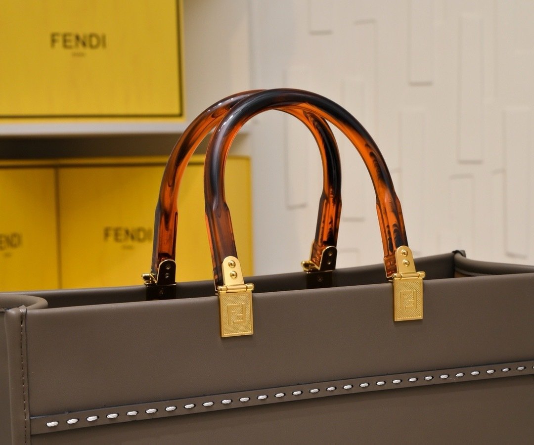Fendi Vintage TOTE LOGO x17x31cm Small Tote Bag 001380