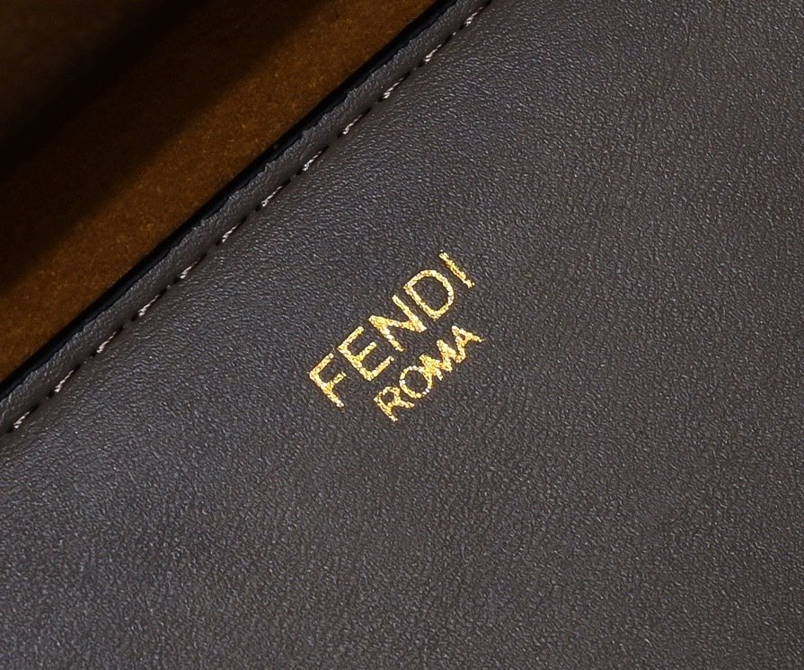Fendi Vintage TOTE LOGO x17x31cm Small Tote Bag 001380