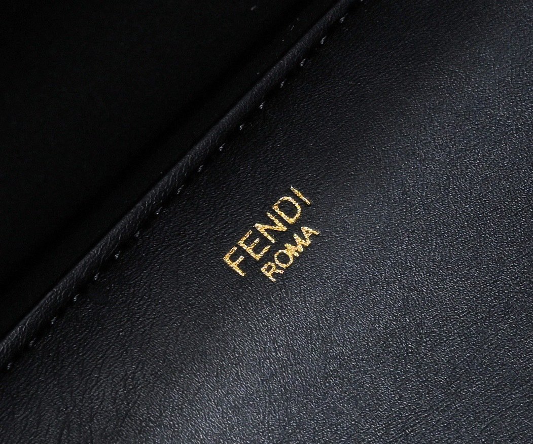 Fendi Vintage TOTE LOGO x17x31cm Small Tote Bag 001380