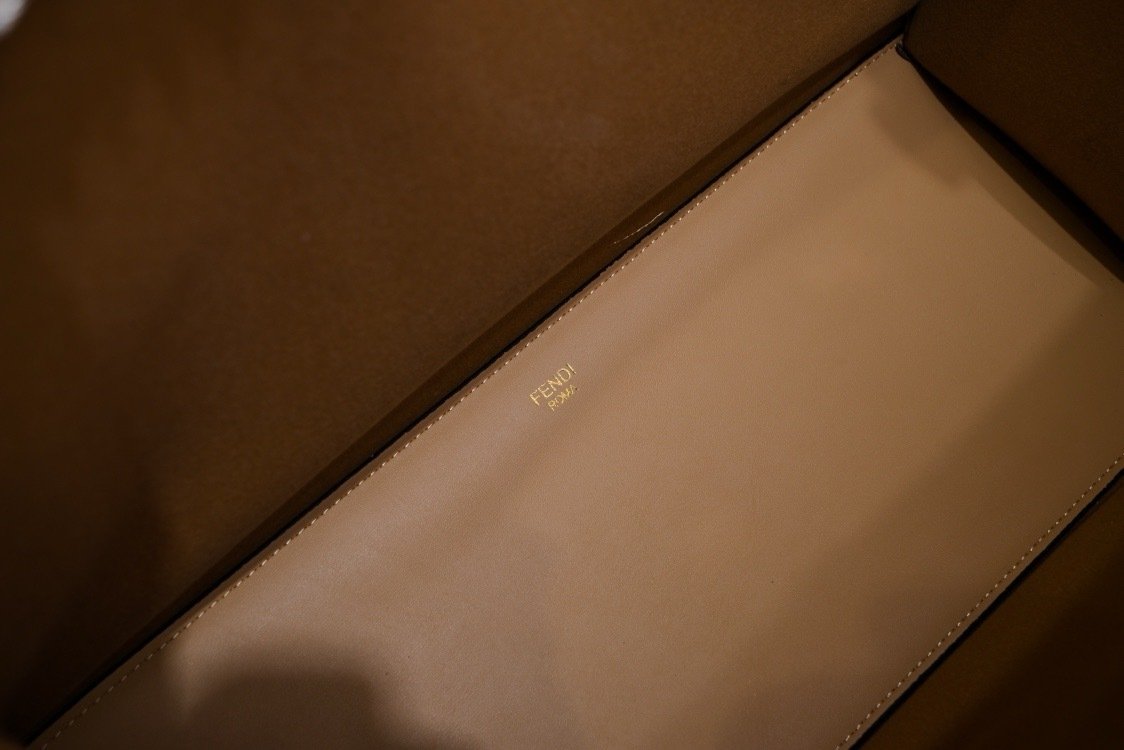 Fendi Vintage TOTE LOGO x17x31cm Small Tote Bag 001380