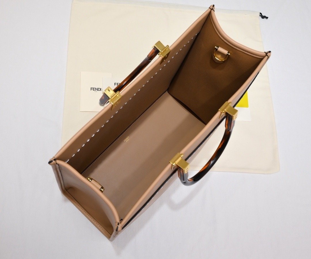Fendi Vintage TOTE LOGO x17x31cm Small Tote Bag 001380