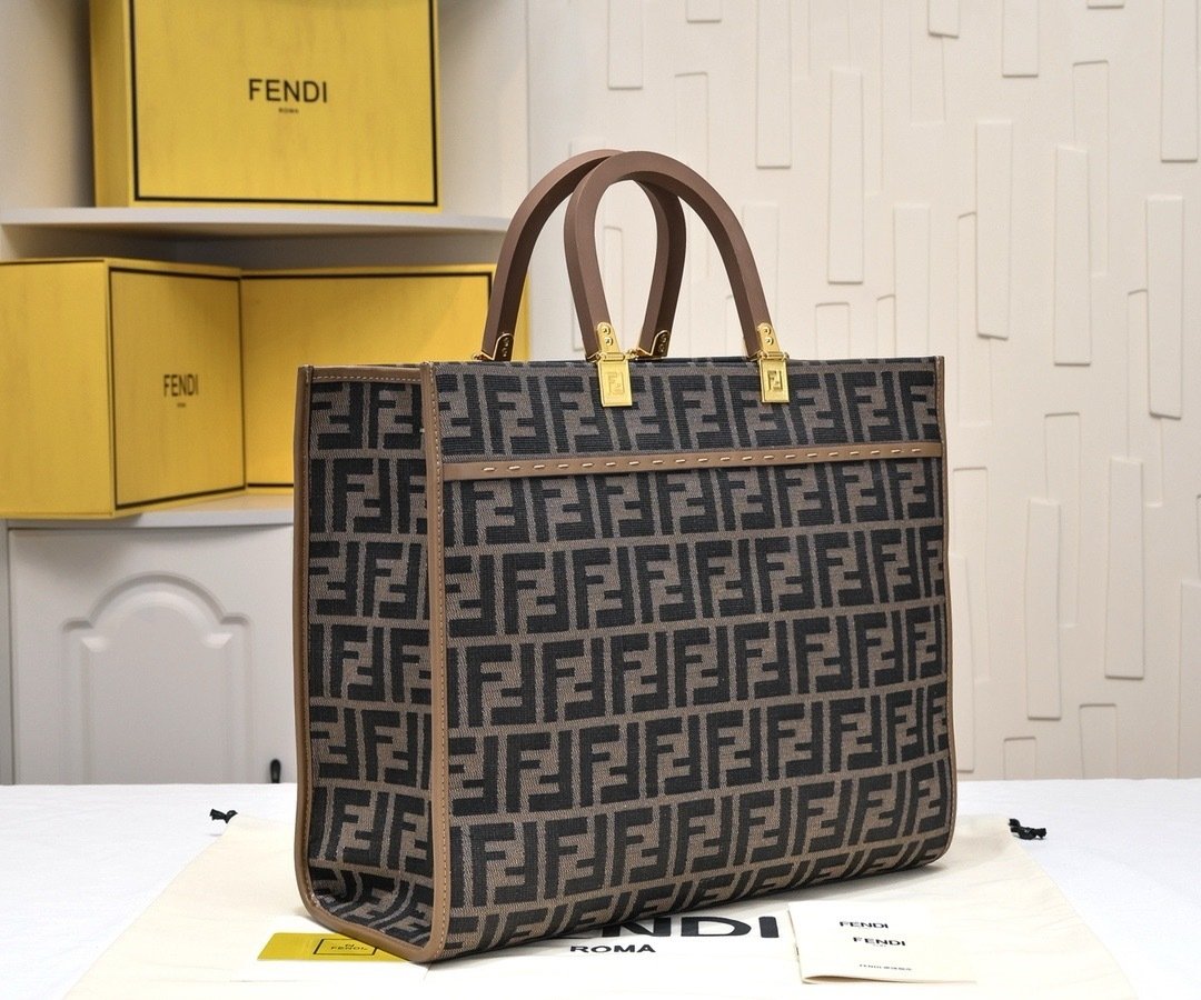 Fendi Vintage TOTE x17x31cm x35x21cm Medium Tote Bag 001390