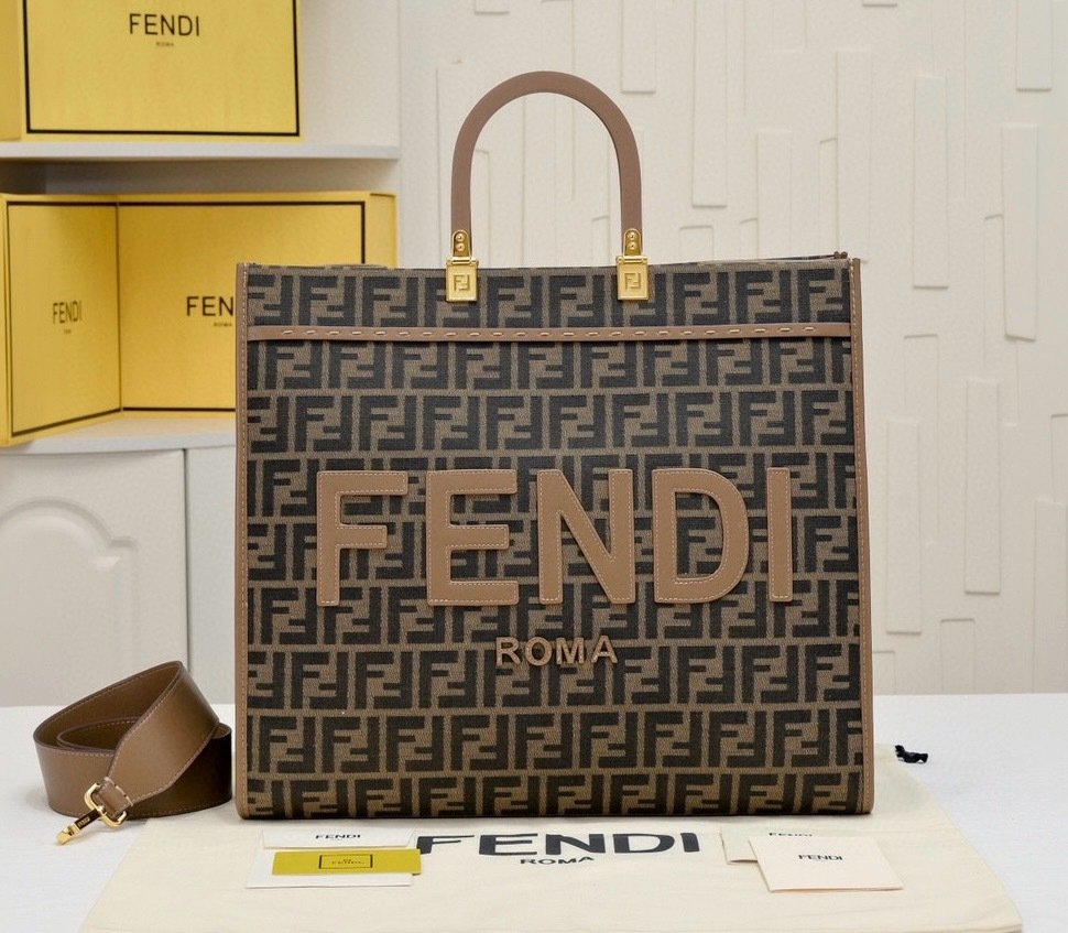 Fendi Vintage TOTE x17x31cm x35x21cm Large Tote Bag 001410