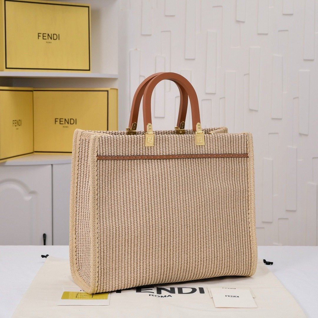 Fendi Sunshine B128 x17x35cm Medium Tote Bag 001400