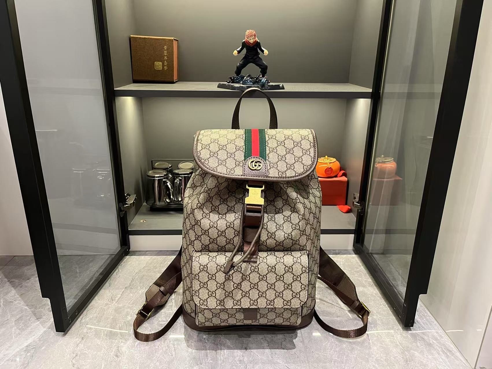 Gucci GG Ophidia Green Soft Fabric Edition 839109