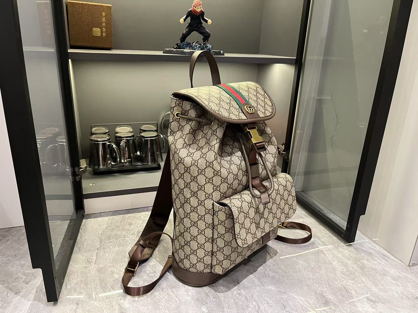 Gucci GG Ophidia Green Soft Fabric Edition 839109