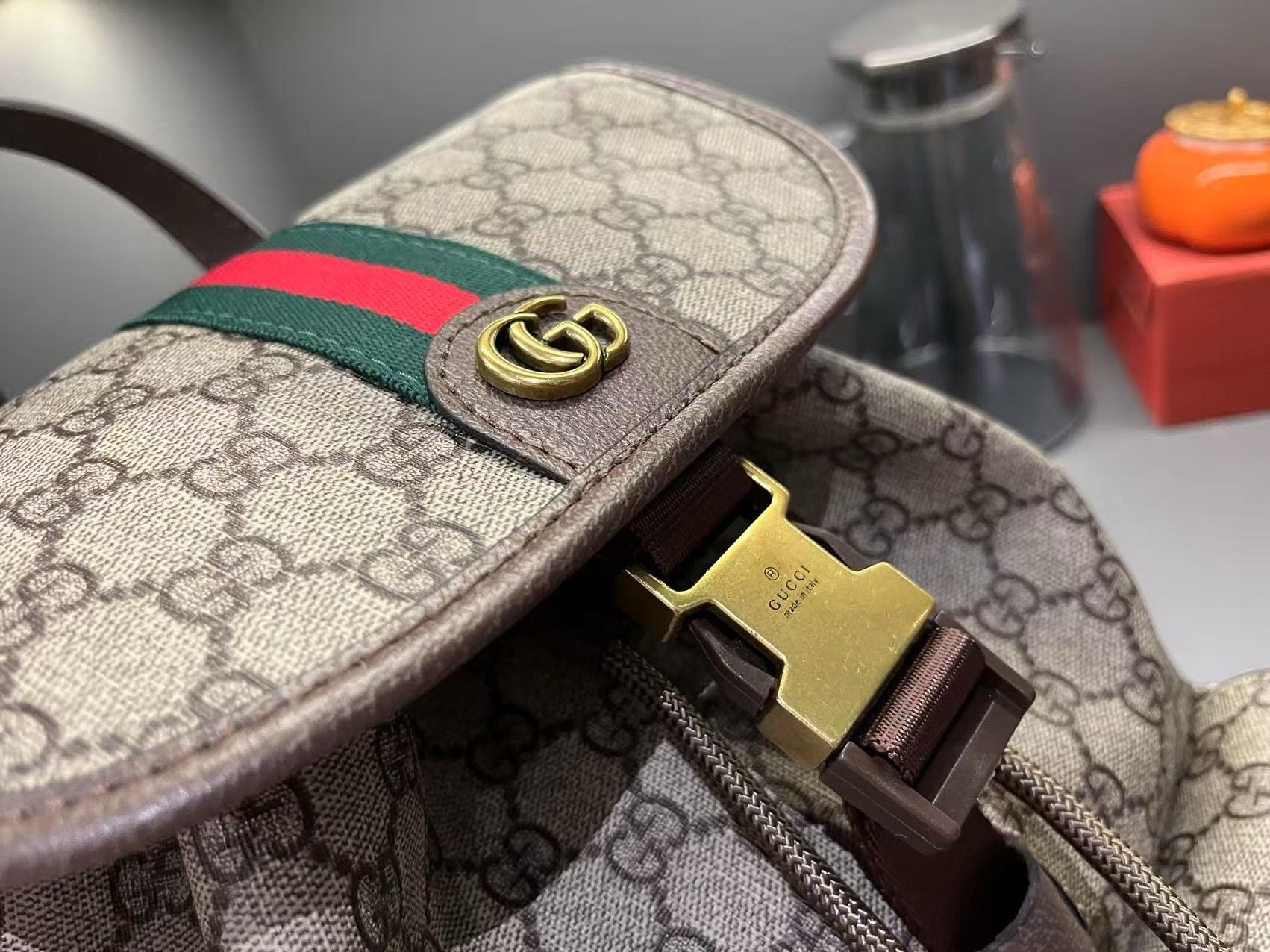 Gucci GG Ophidia Green Soft Fabric Edition 839109